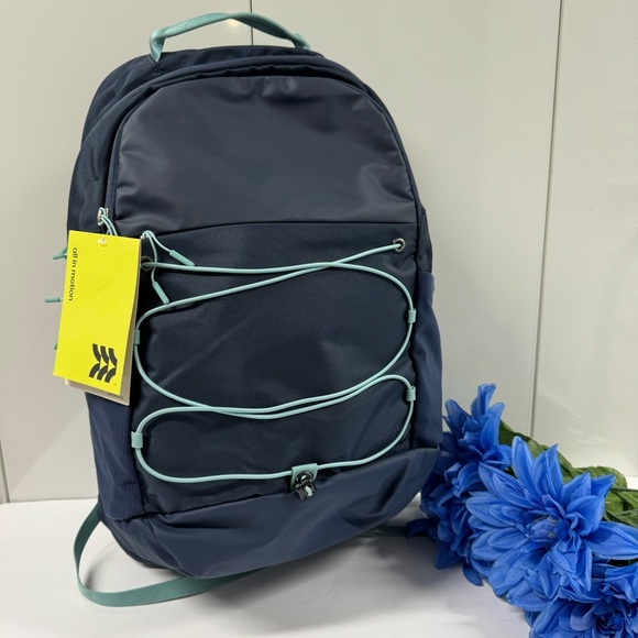 🎒PRICE FIRM SPORTY BLUE UNISEX BACKPACK - Picture 6 of 12